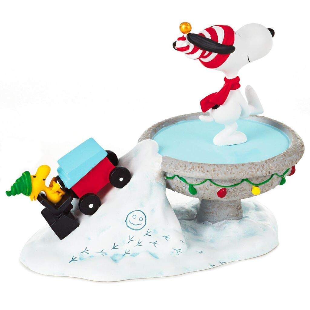 Peanuts Snoopy Woodstock Christmas 2019 Hallmark Year Figure Figurine Hallmark PEANUTS Merry Christmas &
