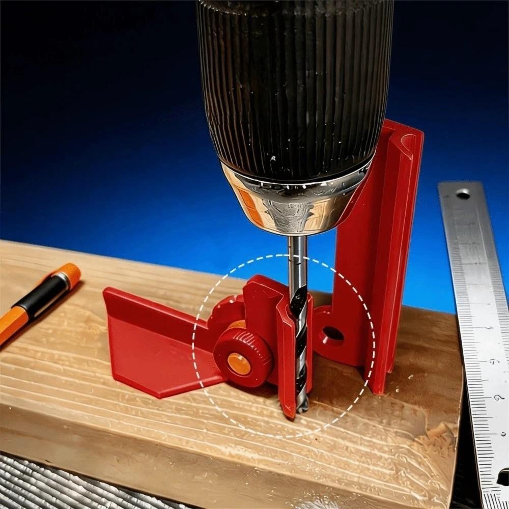7sets/bag 3D Printed 3D Printed Angle Drill Locator Precise Hole Drilling Guide Bracket DIY Tasks