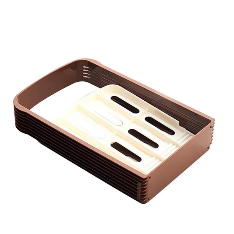 Plastik Katlanır Tost Dilimleyici Pasta Dim Sum Kesici Ev Tipi Ekmek Pişirme Yardımcı Dilimleyici Ekmek Dilimleyici Mutfak Pişirme Aleti Yeni