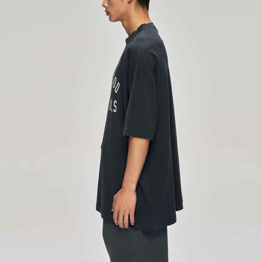 Fear of God Essentials 90s Short-Sleeve Tee Vintage Black Men Tops 125AS254481F