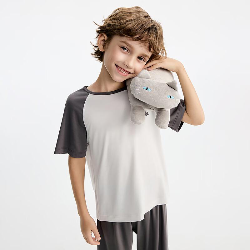 

AIMER KIDS Kids Short Sleeve Home Wear Set 160