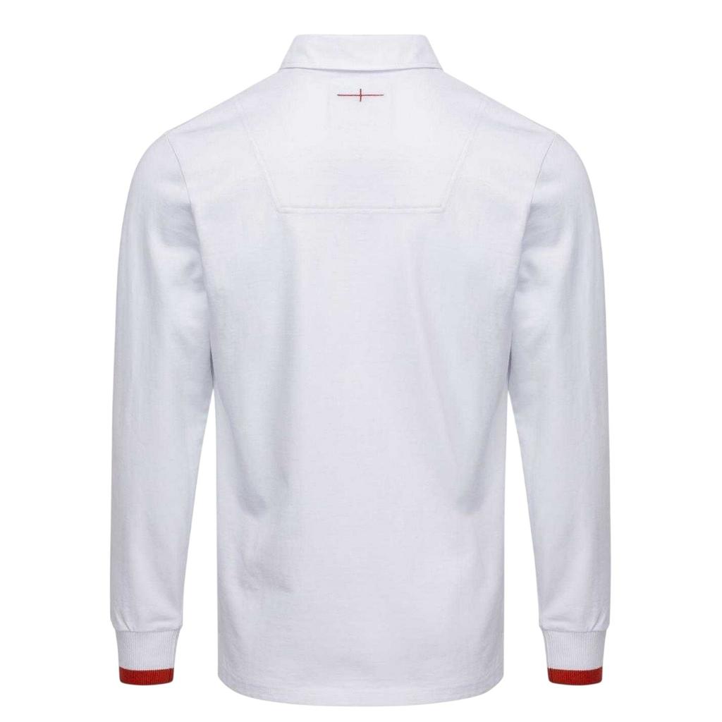 England RFU Mens Crest Long-Sleeved Rugby Jersey