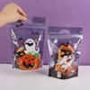 Resealable Zipper Halloween Candy Bags Composite Film Resealable Food Bags  Halloween Party Favors