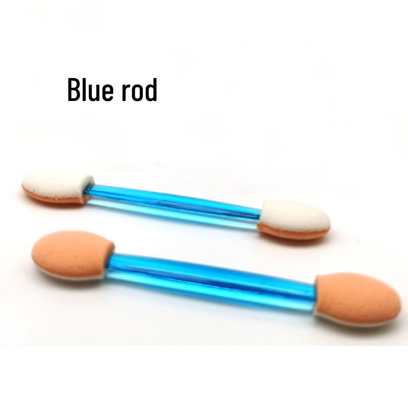 Single & Double Head Disposable Eyeshadow Stick with Latex Sponge for Blending and Nail Art