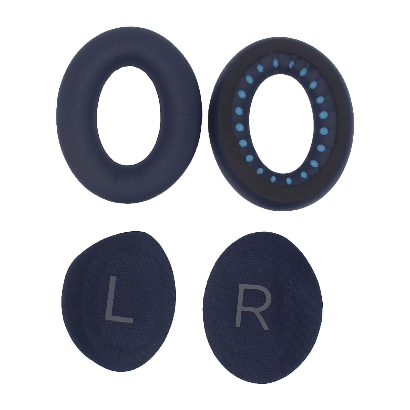 JZF-371 1 Pair For Bose Quietcomfort 45 Headphone Earpads Protein Leather Earmuffs C