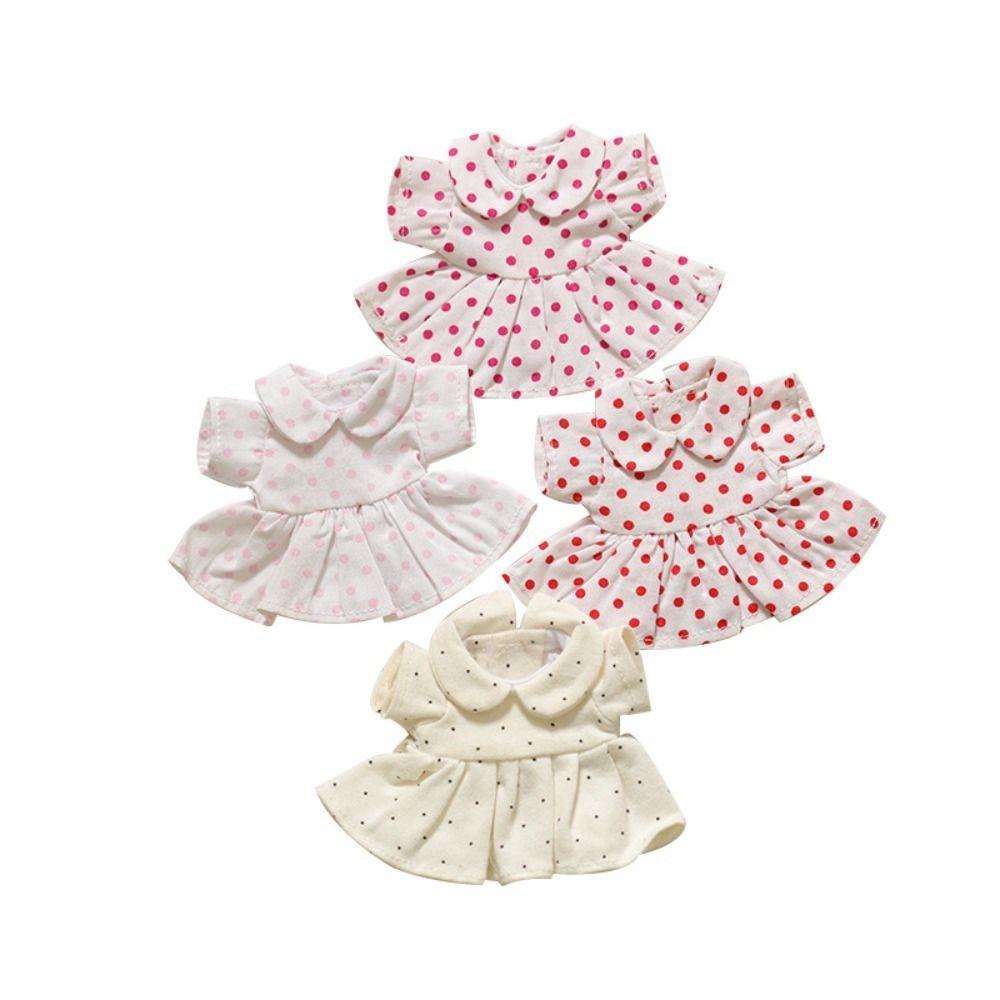 Cotton Doll Dress Up Clothes Floral Kawaii Mini Doll Skirt Cute Exquisite Doll Skirt  Dress Up Game