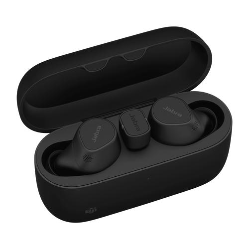 Jabra Kabellose Kopfhörer - Evolve2 Buds Ms - Aktive Geräuschunterdrückung - Bluetooth - Schwarz - Bild 7