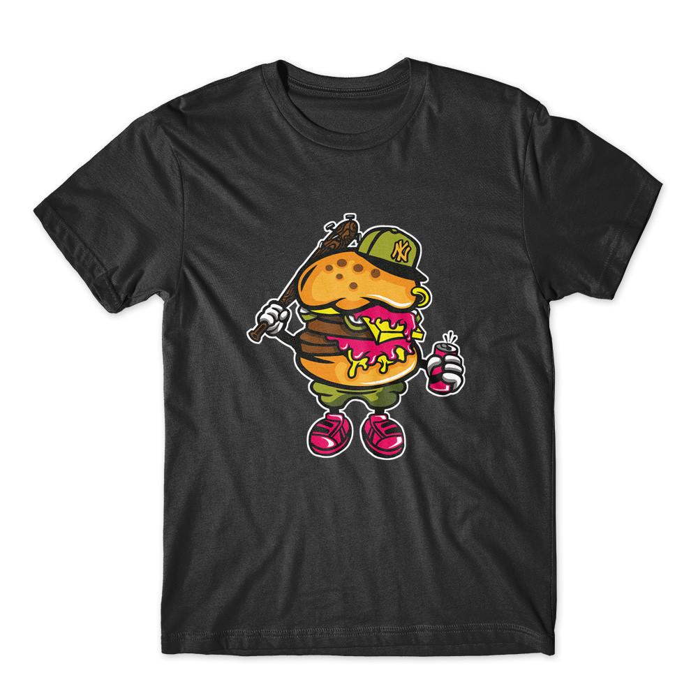 Burger Bastard T-Shirt 100% Cotton Premium Tee New