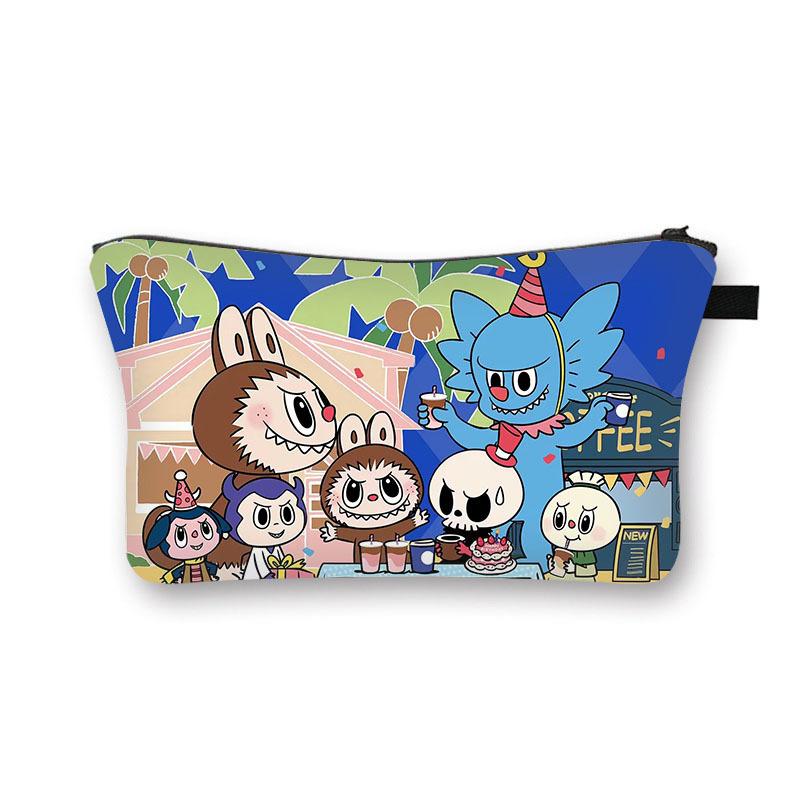 Cosmetic Bag for Girls, Large Capacity, Cute Storage, Toilet Bag, Portable Clutch Bag.