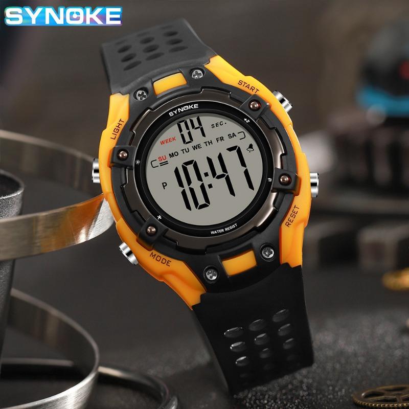 Top Brand New Student Electronic Watch Men's and Women's Multi-function Sports Watch Waterproof Trendy Fashion Watch