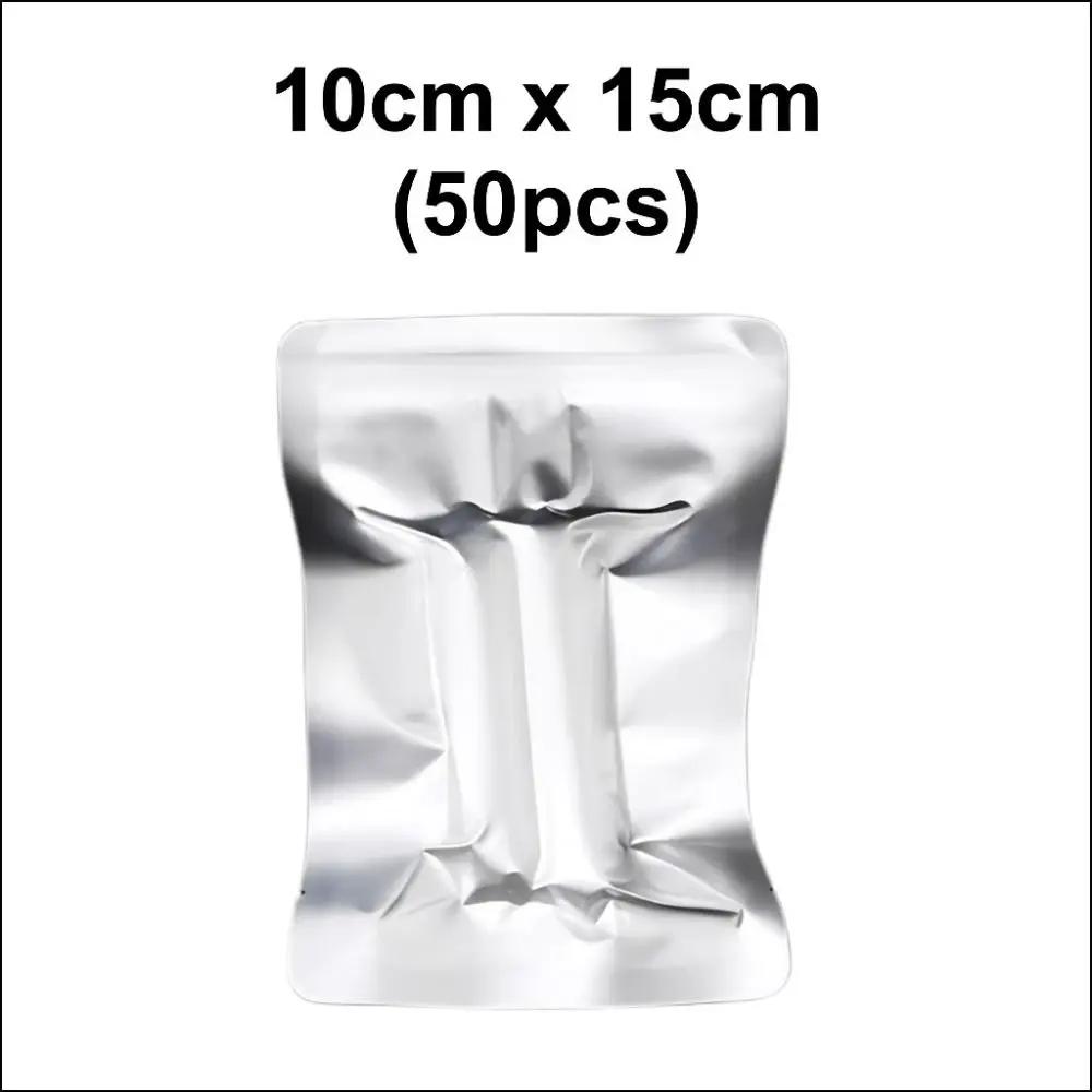 50 STUKS Hittebestendige Voedselopslag Retortzak Vacuümsealer Aluminium Vacuümzakken Hitteverzegelde Zak Noten Opslag