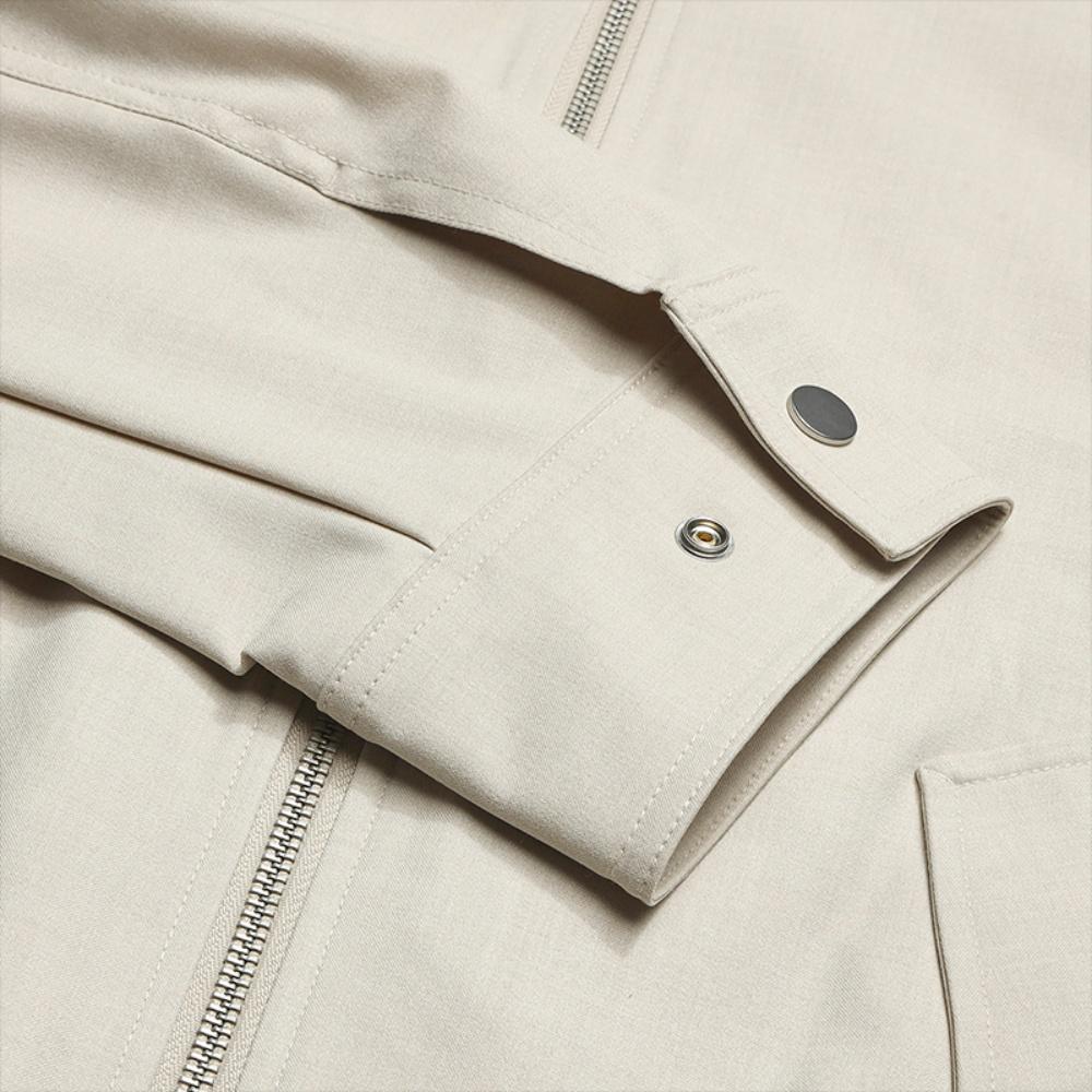 FILA Heritage Fashion Personality Trendy Minimalist Classic Retro Casual Versatile Comfortable Loose Woven Jacket Men jackets F11M628715FIV