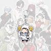Portachiavi acrilico per zaino anime Gokurakugai 6 cm personaggio Aruma Tao Saotome Nei Takarai Tatsuomi Ban decorazione regalo carino