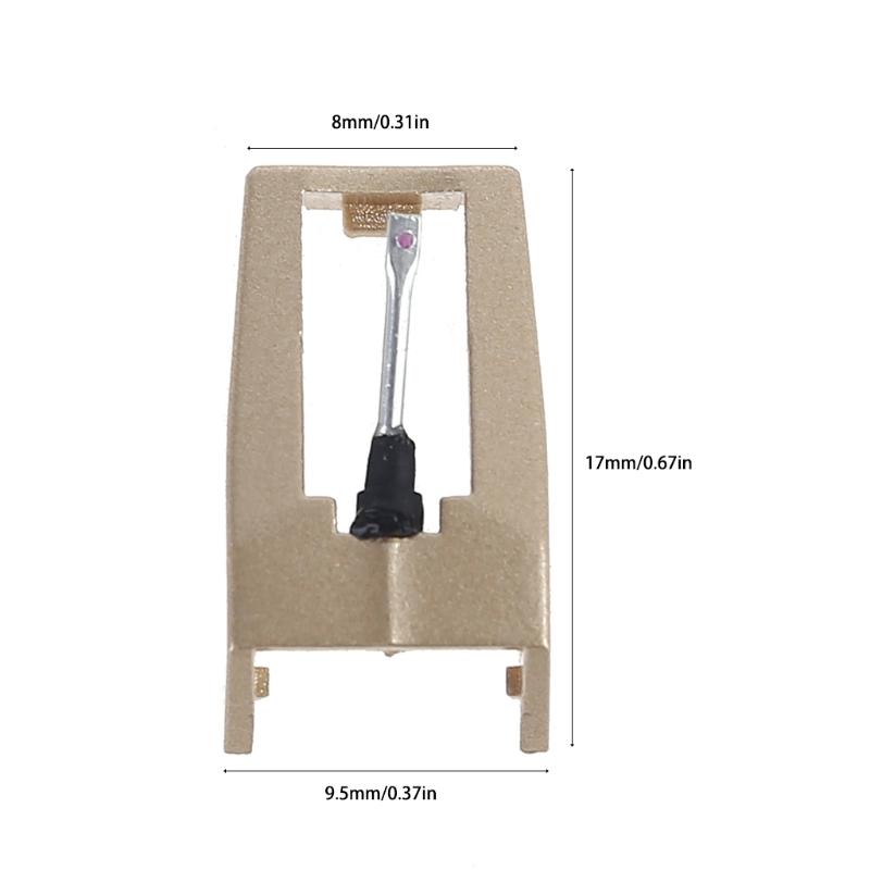 2Pieces Turntable Stylus Needle Accessory For LP Vinyl Player Phonograph Gramophone Record Player Stylus Needle Accs