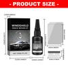 Windshield Repair Liquid Professional Grade Transparent Windshield Crack Filler Kit For Clear Visibility Restoration