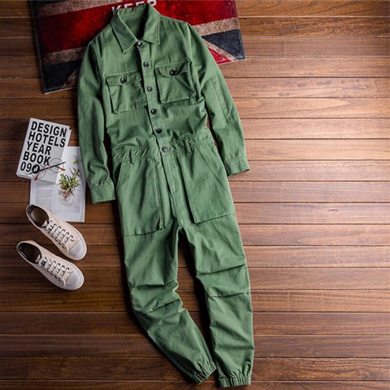 Men's jumpsuits Men's Show Costumes Large Size Overalls