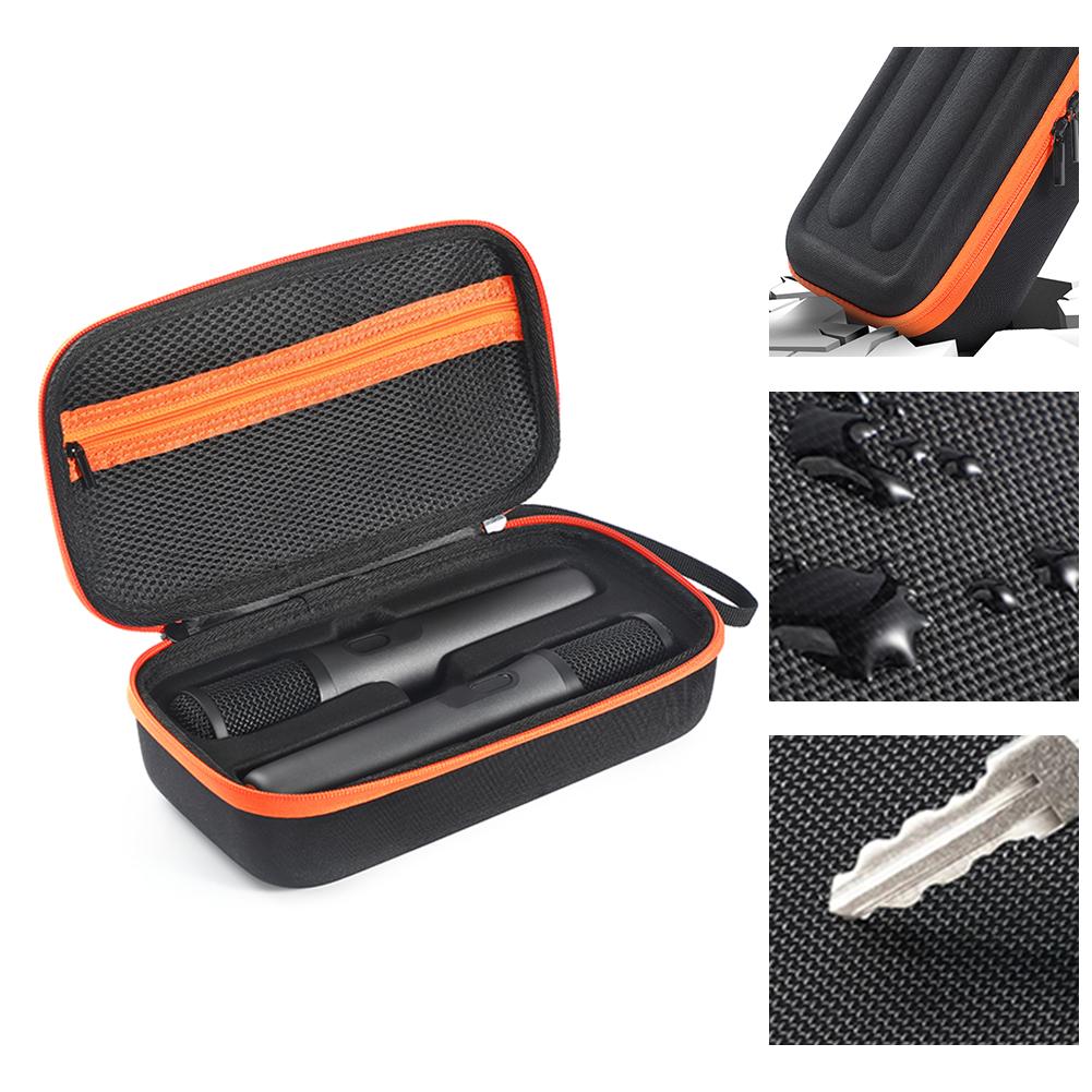 Compact and Practical EVA Bag for PartyBox Wireless Mic Two Microphone