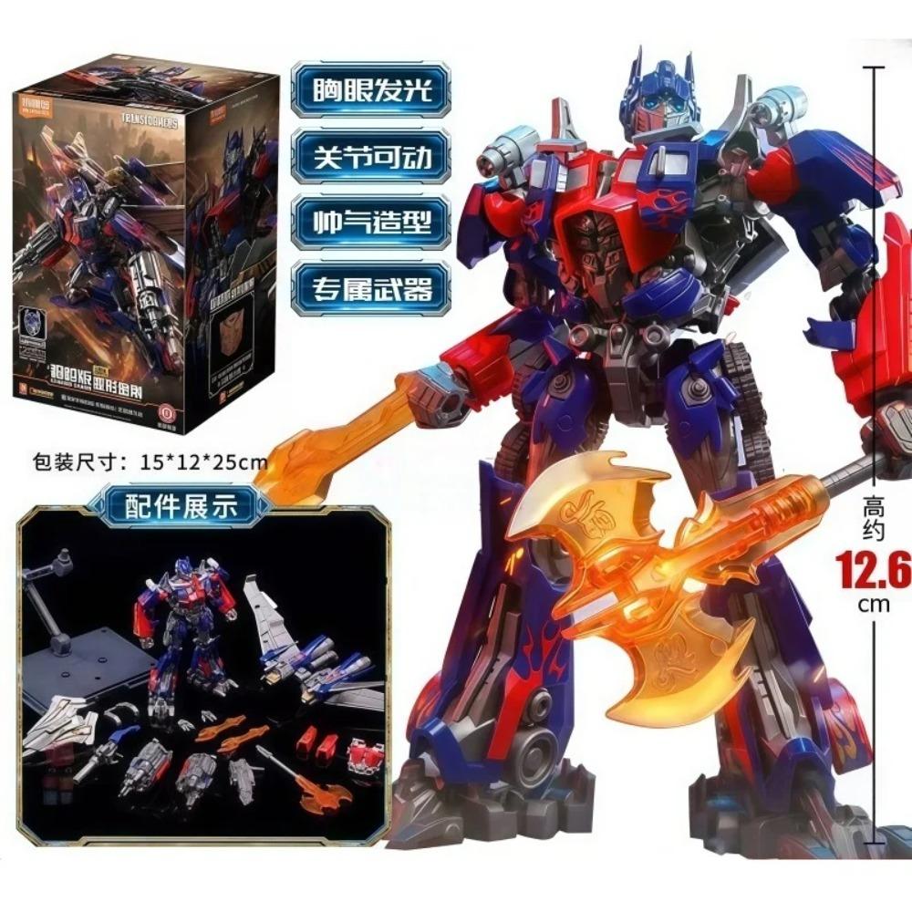 BLOKEES Transformers Shockwave Soundwave Ironhide Optimus Prime Action Anime Figure Assembly Building blocks Model Toys Gifts