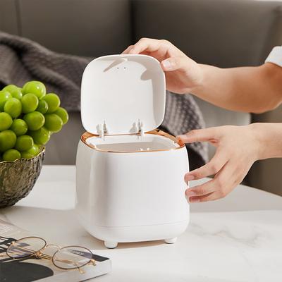 Creative Mini Garbage Basket Garbage Bag Garbage Storage Box Press Flap Fall Prevention Eco-Friendly for Household Office