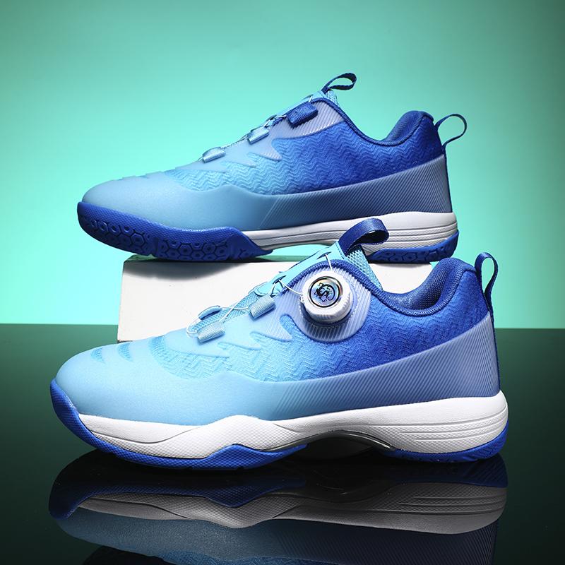 

Unisex Badminton Shoes Table Tennis Shoes Volleyball Sneakers Athletic Competitions Quick-Lacing Zapatillas Tenis Anti-skid 44