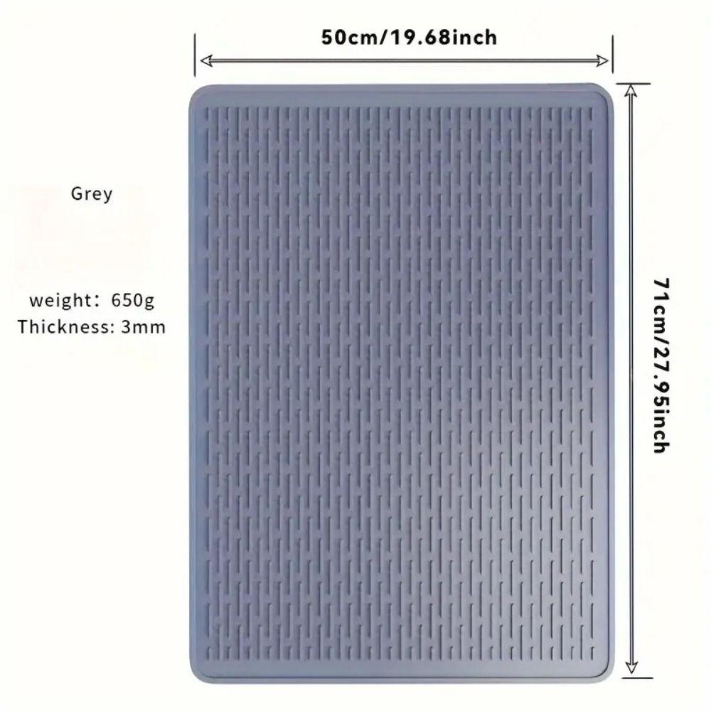 Silicone Stove Protection Pad Oversized Sink Mat Drying Mat Kitchen Mat  Home