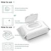 5 Stück Babyfeuchttücher Deckel Abdeckung 9.8x6.7cm für Feuchttücherbox Spender Frische erhalten Neugeborenenpflege