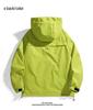 Unisex Windproof & Waterproof Cotton Jacket for Mountain, Autumn/Spring Style, Loose Fit