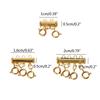 Jewelry Connectors Layered Necklace Clasp Magnetic Tube for Stackable Necklaces