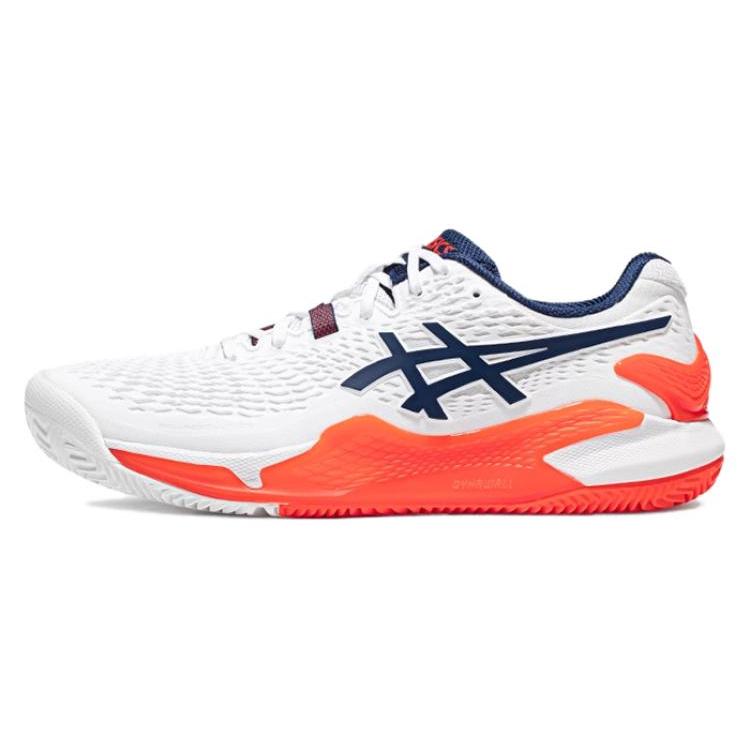 New Asics Gel Resolution 9 Clay White Blue Expanse 1041A375-102
