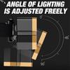 LED Strong Light Five Headed Outdoor Waterproof Fishing Light USB Rechargeable Ultra Bright Head Mounted Flashlight
