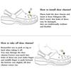 24PCS Summer Fashion Shoe Charms Set Accessories for Clogs Shoe Buckle Butterfly Pearl Flower Chain DIY Shoes Decorations