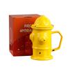 Creative Fire Hydrant Ceramic Cup, Red Three-dimensional Shaped Water Cup, High-value Mug