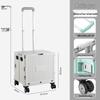 Handun 60L Foldable 4-Wheel Shopping Trolley