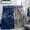 1PC Custom Name SV Darmstadt 98 Patterned Flannel Blanket Suitable For All Seasons for Home Decor Warmth and Comfort Gifts Holiday Present