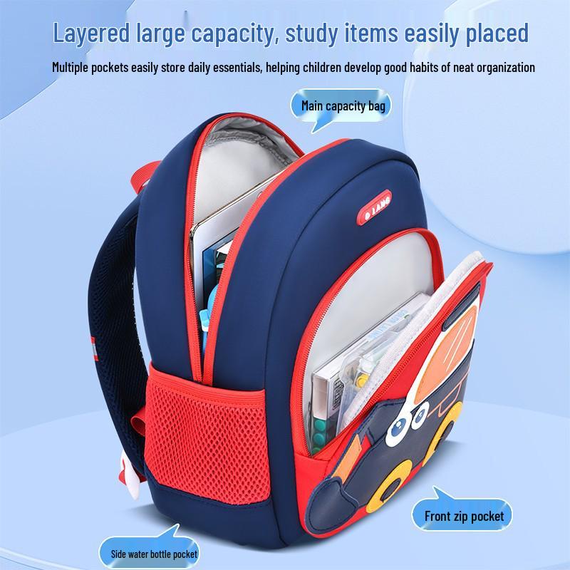 Kids' Excavator Backpack for Boys, Toddlers & Babies - Ideal for Outings & Travel