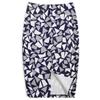 Summer Cartoon Print Elegant Pencil Skirt Women Bodycon High Waist Knee Length Skirt Female
