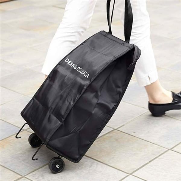DEAN & DELUCA Shopping Cart, Black