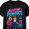 Austin Powers Ja Baby Ja Retro Komödienfilm Unisex T-Shirt