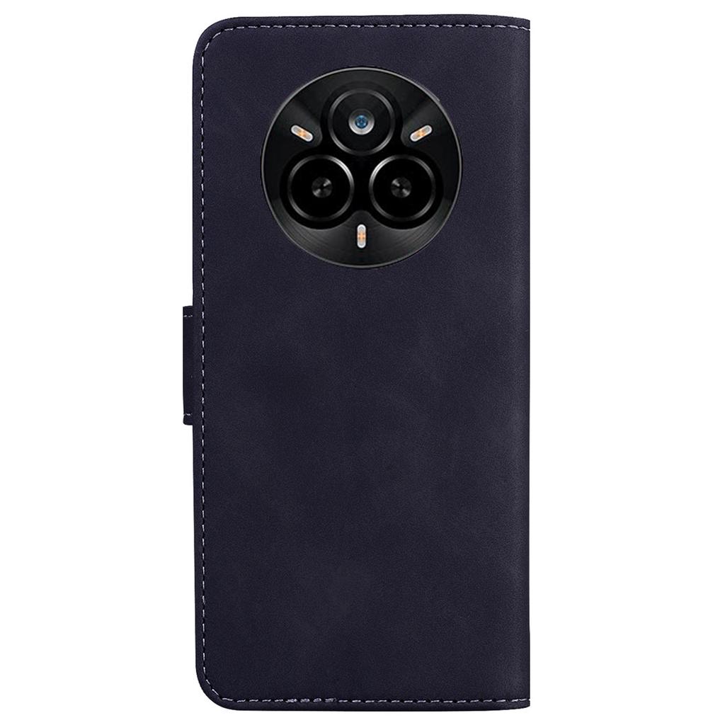 For Realme 14 Pro 5G Case Solid Color Leather Wallet Phone Cover