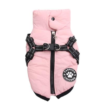 Cães e gatos casaco jaqueta colete para animais de estimação cão pet arnês zíper design filhote de cachorro quente hoodies roupas 4 cores