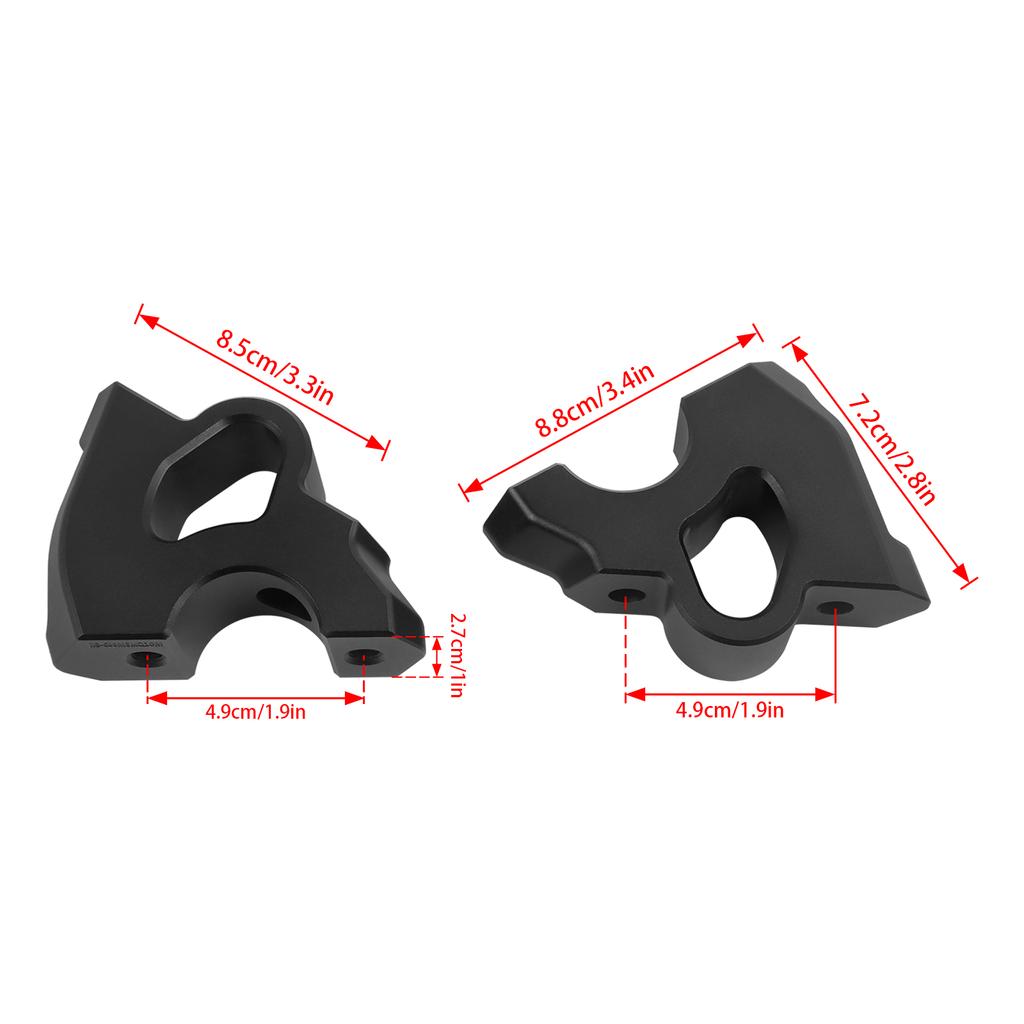 For BMW R1300GS R 1300 GS ADV 2025 2025 2025 Motorcycle Handlebar Riser Drag Handle Bar Heightening Clamp Extend Adapter Mount