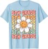 Groovy 5th Grade Back To School First Day of Class Unisex T-Shirt