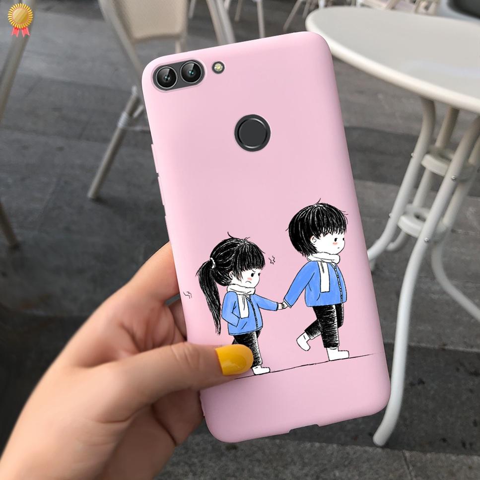 Für Huawei P Smart Hülle Niedliche Blume Schwarz Weiches TPU Silikon Bumper Hülle Für Huawei PSmart P Smart 2017 FIG-LX1 Handyhülle Funda