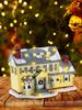 Xmas Ornament Exquisite Decorative Water Proof Xmas Desktop Ornament for Holiday Decor