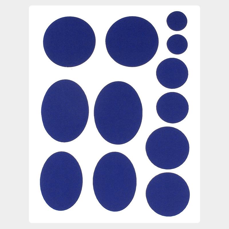1Set Self-Adhesive Clothing Repair Patches Assorted Shapes Universal Durable Fabric Fixes For Down Jackets And Garments
