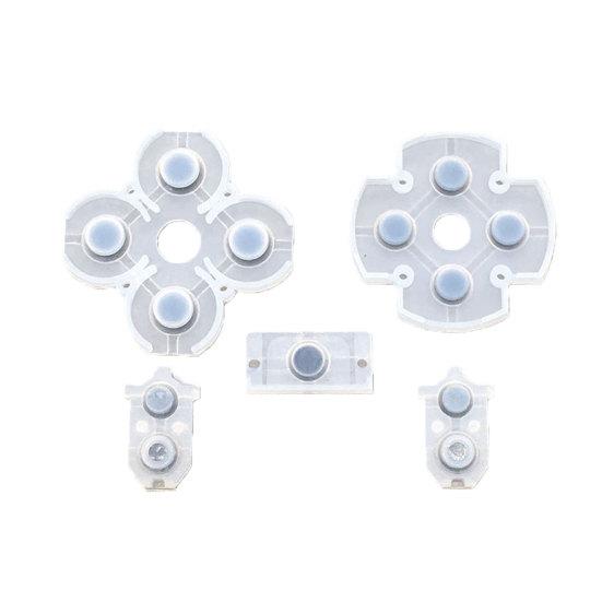 Game Replacement Parts Controller Conductive Pads Gamepad Button for SONY PS4