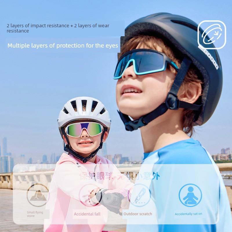 Lemon Baby Kidsren's Sunglasses for Boys, Polarized Cycling Sunglasses for Girls, Anti-Uv Glasses for Boys and Girls