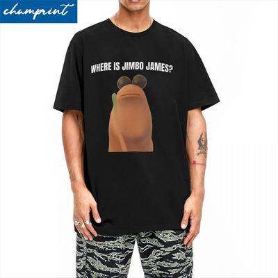 Where Is Jimbo James Funny Marcus The Worm T-Shirt Novelty Cotton Tee Shirt O Neck Short Sleeve T Shirt Plus Size Clothing