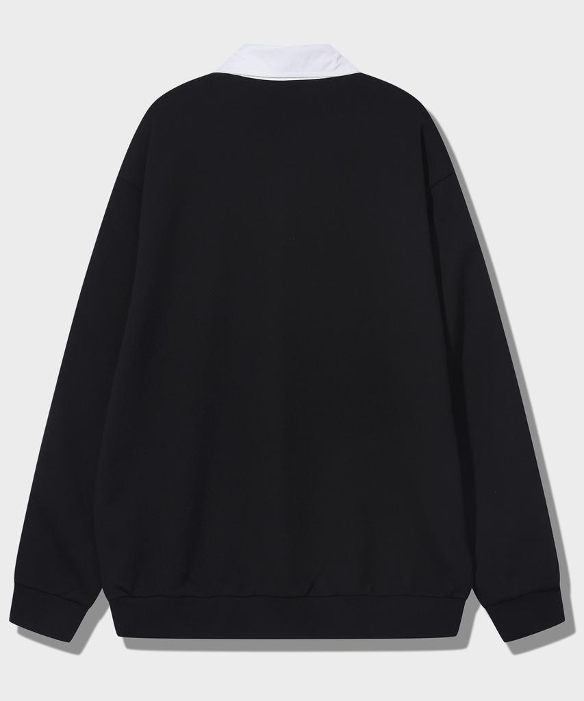 JEEP Rush Track Collar Sweatshirt (Jq5Tsu821Bk)