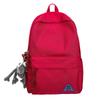 Student School Bag Women's Large Capacity Backpack Solid Color Men's Backpack